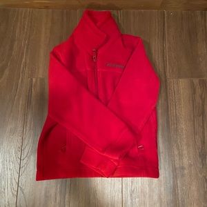 Boys XXS (4/5) Red Columbia Fleece